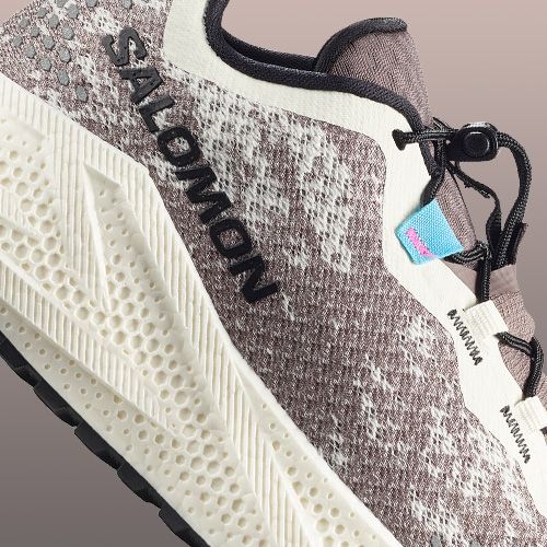 Buty do biegania męskie Salomon Aero Glide 4 GRVL vanilla ice/black/iron