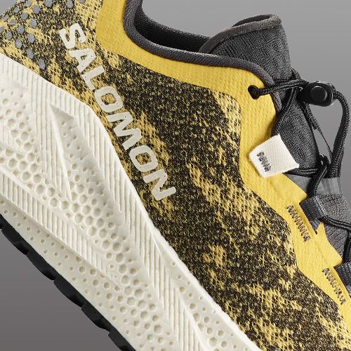 Buty do biegania damskie Salomon Aero Glide 4 GRVL beach ball/asphalt/vanilla ice