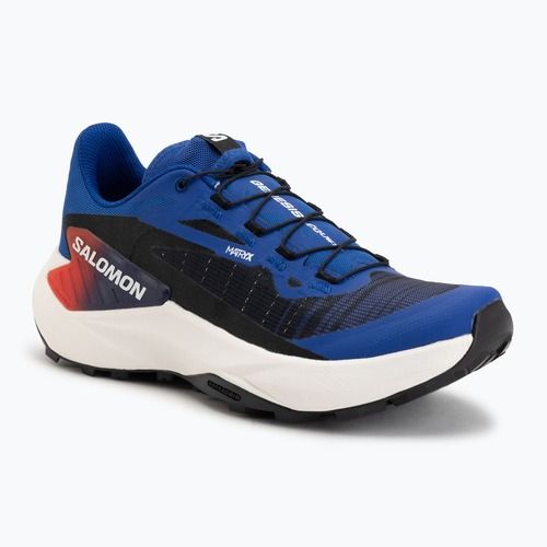Buty do biegania Salomon Genesis Equipe surf the web/fiery red/white