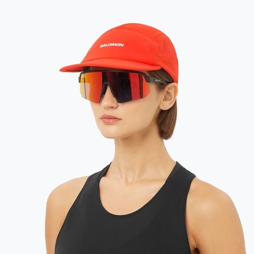 Czapka z daszkiem Salomon Sense Aero fiery red