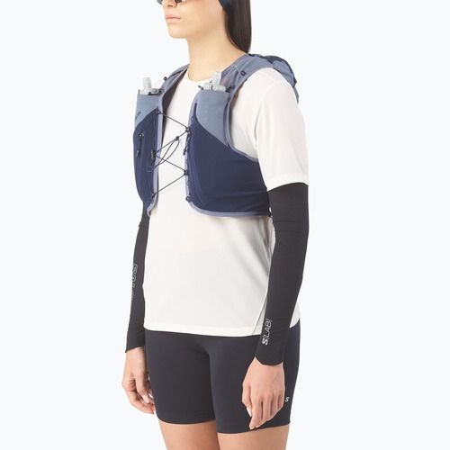 Kamizelka do biegania Salomon ADV SKIN 12 Gradient Set martime blue/gray