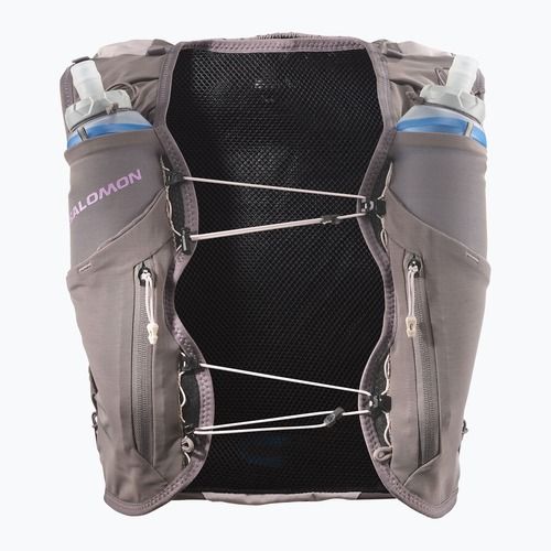 Kamizelka do biegania damska Salomon ADV SKIN 12 Gradient Set iron/shadow gray