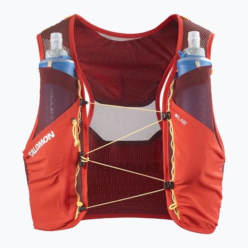 Kamizelka do biegania Salomon S/Lab Pulsar 3 Set fiery red/andorra/orange pop