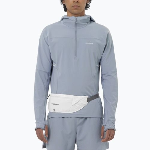 Kurtka do biegania męska Salomon Sense Aero Hybrid Half Zip Hooded trade winds