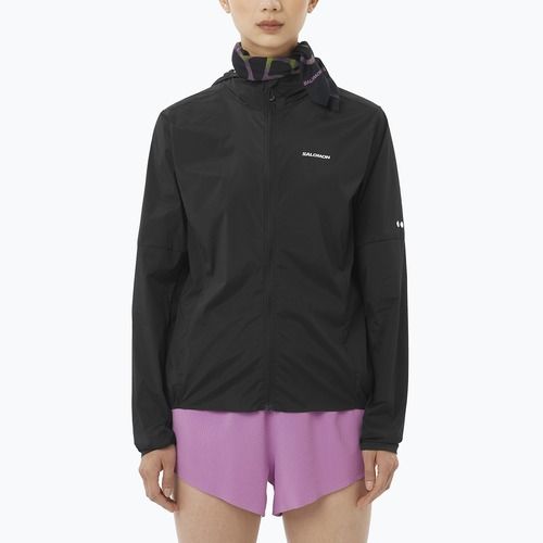 Kurtka do biegania damska Salomon Sense Aero Wind black