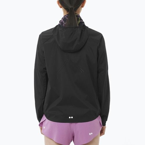 Kurtka do biegania damska Salomon Sense Aero Wind black