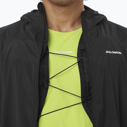 Kurtka do biegania męska Salomon Sense Aero Wind black
