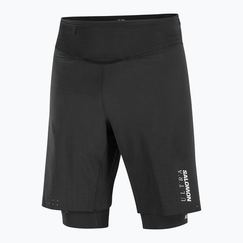 Spodenki do biegania męskie Salomon S/Lab Ultra 2IN1 deep black