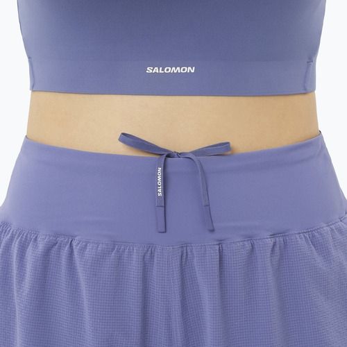 Spodenki do biegania damskie Salomon Sense Aero Stow 4" marlin