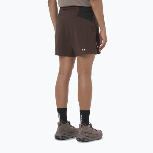 Spodenki do biegania męskie Salomon Sense Aero Stow 5" coffee bean