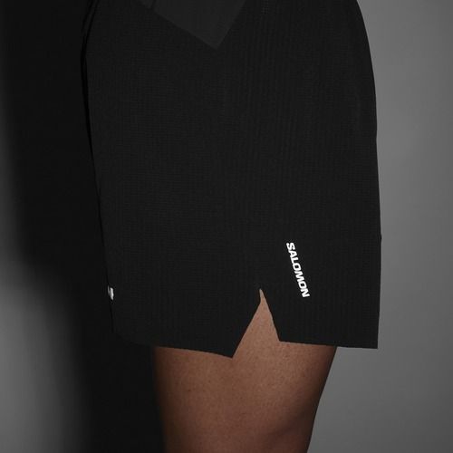 Spodenki do biegania męskie Salomon Sense Aero Stow 5" deep black
