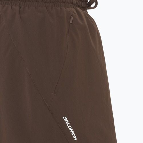 Spodenki do biegania męskie Salomon SHAKEout Core 5" coffe bean