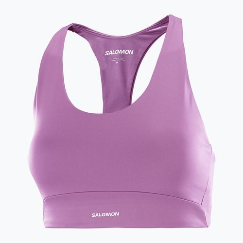 Biustonosz treningowy Salomon SHAKEout Core iris orchid