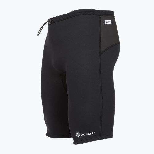 Spodenki neoprenowe męskie AQUASTIC SeaFlex 2.0 mm czarny