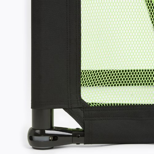 Bramka do piłki nożnej OneTeam SWIFTGOAL 150 x 90 cm składana czarny/zielony