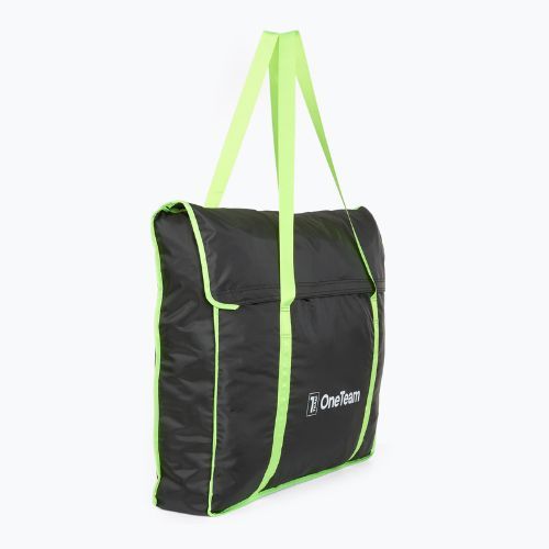 Torba do przenoszenia bramki OneTeam Swiftgoal 120 x 70 cm czarny/zielony