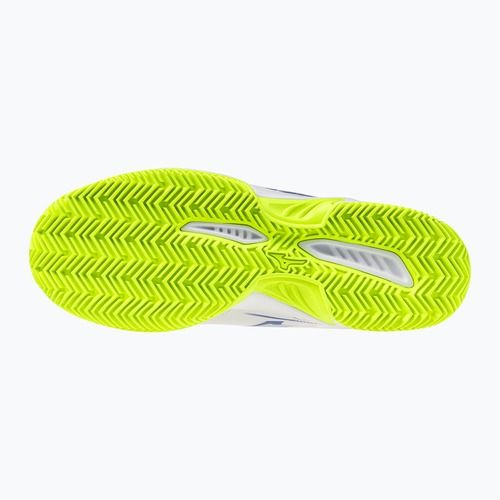 Buty do tenisa męskie Mizuno Break Shot 5 CC white/dazzling blue/ lightning