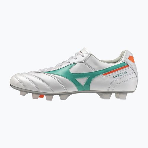 Buty piłkarskie Mizuno Morelia II Japan FG white/arcadia/lava orange