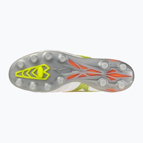 Buty piłkarskie Mizuno Morelia Neo V β Japan FG white/lava orange/evening primrose