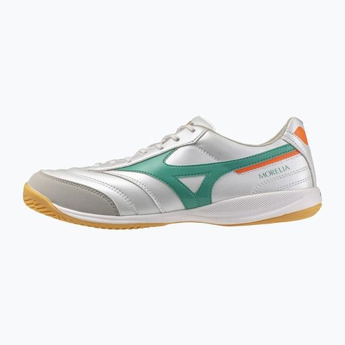 Buty piłkarskie Mizuno Morelia Sala Pro IN white/arcadia/lava orange