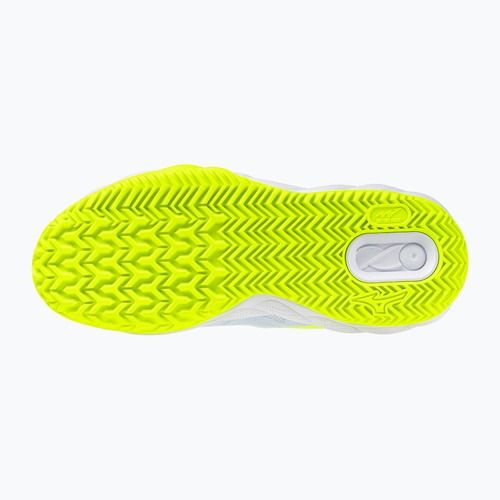 Buty do tenisa damskie Mizuno Wave Enforce Court CC W ice water/lightning yellow/ancient