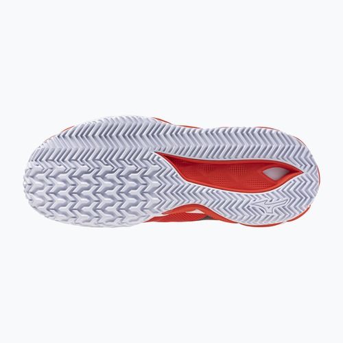 Buty do tenisa Mizuno Wave Enforce Tour 2 CC fiery red/white/sun-dried toma
