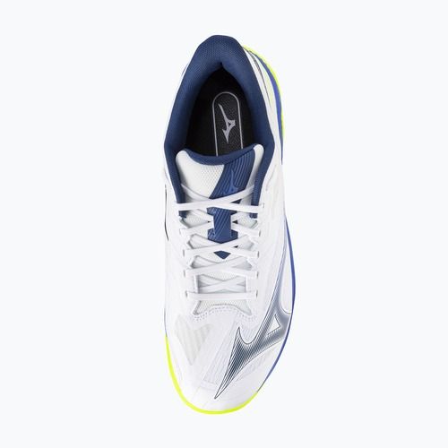 Buty do tenisa Mizuno Wave Exceed Court AC white/dazzling blue/lightning