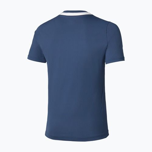 Koszulka tenisowa męska Mizuno 62GAA001 Tee estate blue