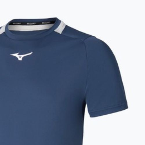 Koszulka tenisowa męska Mizuno 62GAA001 Tee estate blue