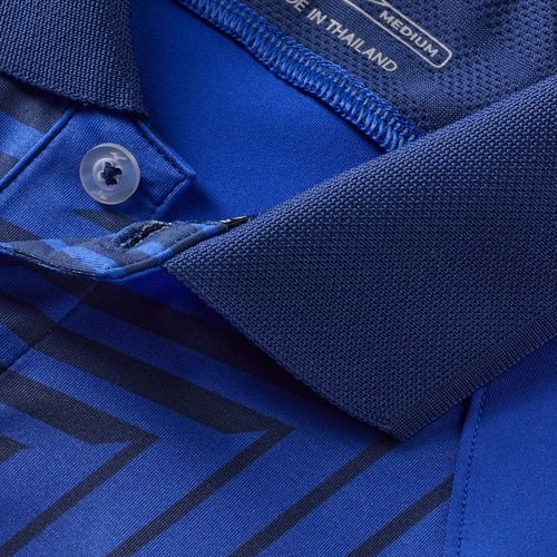 Koszulka męska Mizuno Stargazer Shadow Polo dazzling blue