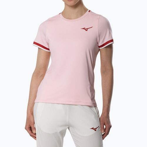 Koszulka tenisowa damska Mizuno Stargazer Tee pinkesque