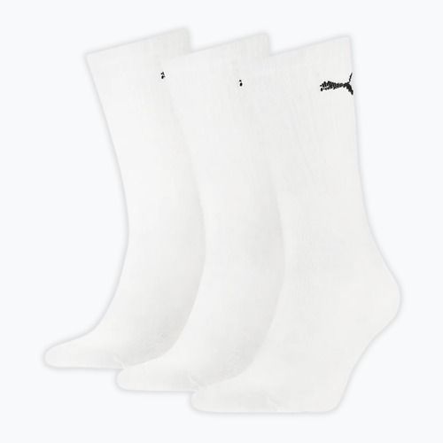 Skarpety PUMA Sport Crew Stripe 3 pary white