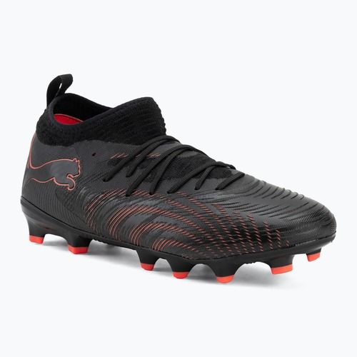 Buty piłkarskie dziecięce PUMA Future 9 Match FG/AG Jr puma black/glowing red/strong grey