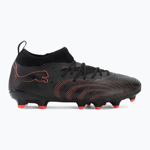 Buty piłkarskie dziecięce PUMA Future 9 Match FG/AG Jr puma black/glowing red/strong grey