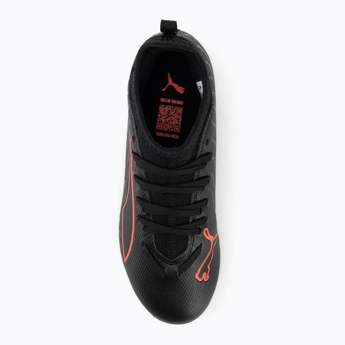 Buty piłkarskie dziecięce PUMA Ultra 6 Match FG/AG Jr puma black/puma red