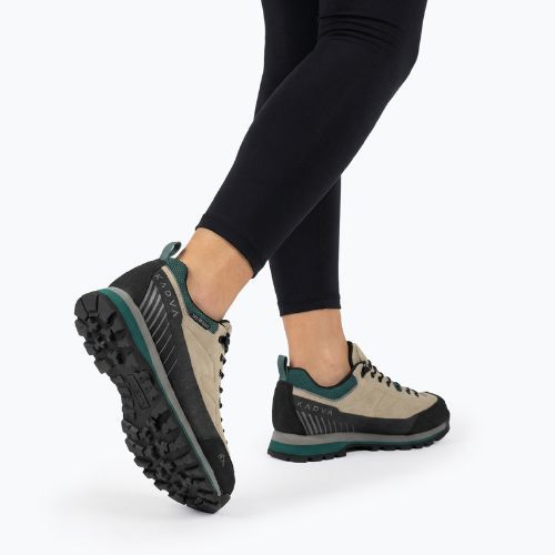 Buty trekkingowe damskie KADVA NEVRA WP niskie skórzane beżowy