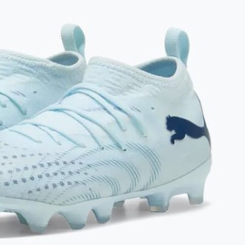 Buty piłkarskie dziecięce PUMA Future 9 Match FG/AG Jr icy blue/puma white/blue jewel