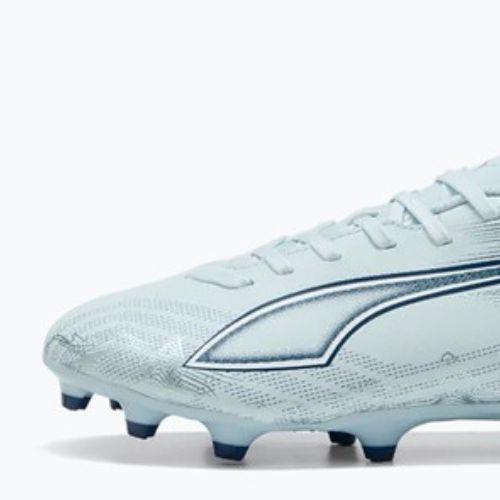 Buty piłkarskie dziecięce PUMA Ultra 6 Play FG/AG Jr icy blue/puma white/blue jewel