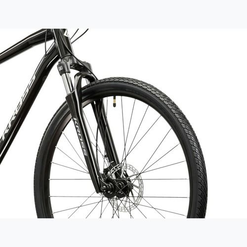Rower crossowy KROSS Evado 4.0 czarny/srebrny/połysk