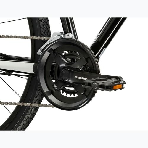 Rower crossowy KROSS Evado 4.0 czarny/srebrny/połysk