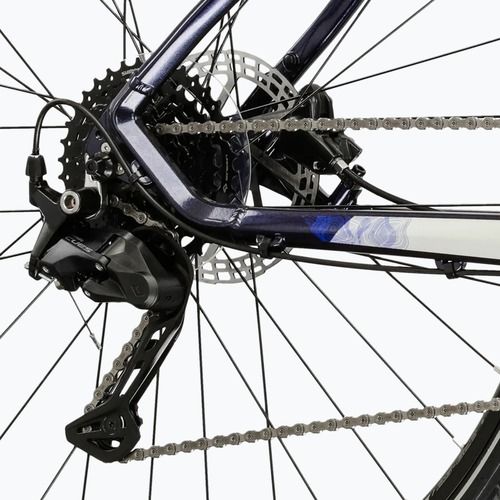 Rower crossowy KROSS Evado 5.0 granatowy/srebrny/połysk