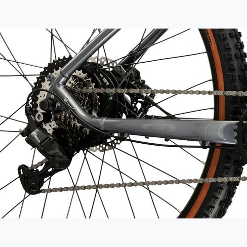 Rower elektryczny KROSS Hexagon Boost 1.0 522Wh szary/szary/połysk