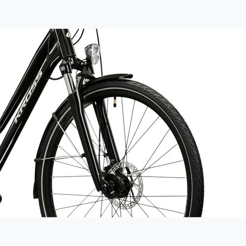 Rower trekkingowy damski KROSS Trans 4.0 W czarny/srebrny/połysk