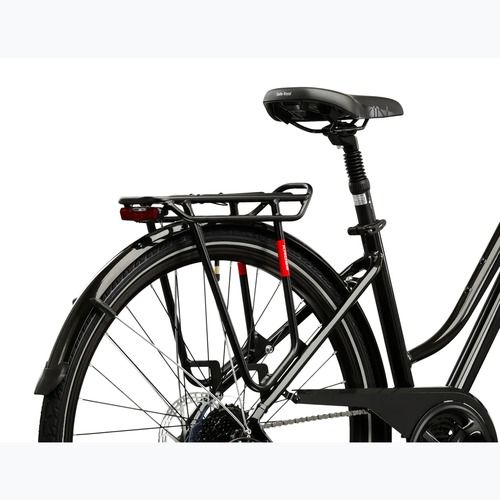 Rower trekkingowy damski KROSS Trans 4.0 W czarny/srebrny/połysk