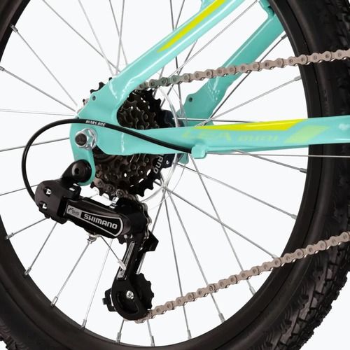 Rower dziecięcy KROSS Lea Mini 2.0 seledynowy/limonkowy/połysk