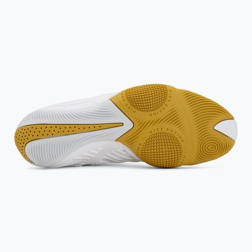 Buty bokserskie Nike HyperKo 3 white/metallic gold