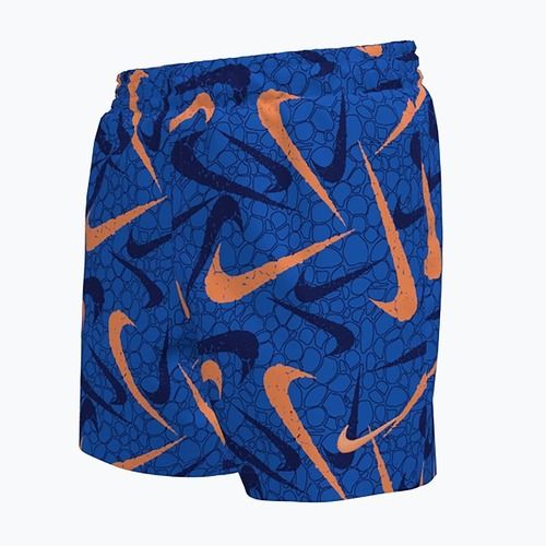 Szorty kąpielowe dziecięce Nike Breaker Pebble 4" Volley ble crystal