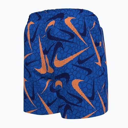 Szorty kąpielowe dziecięce Nike Breaker Pebble 4" Volley ble crystal
