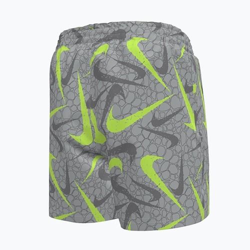 Szorty kąpielowe dziecięce Nike Breaker Pebble 4" Volley wolf grey