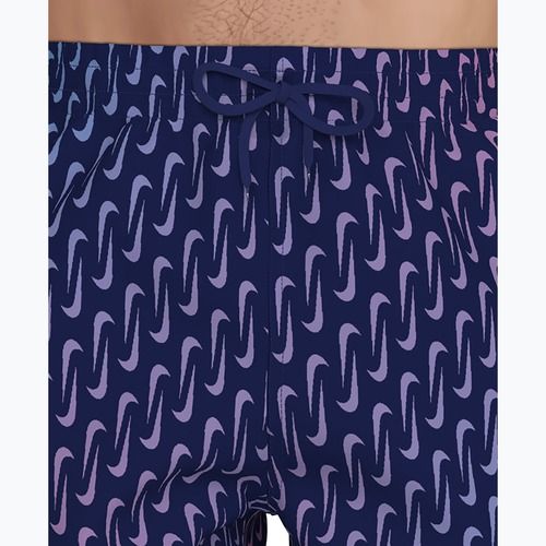 Szorty kąpielowe męskie Nike Breaker Swoosh 5" Volley midnight navy